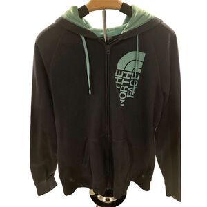 The North Face Women's XL Navy Zip Up Hoodie Casual Fall Wear